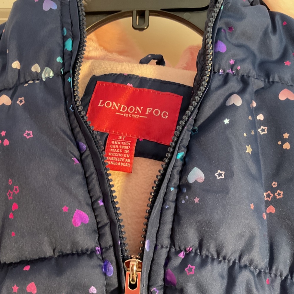 London Fog Girls Coat NWOT - Picture 3 of 4